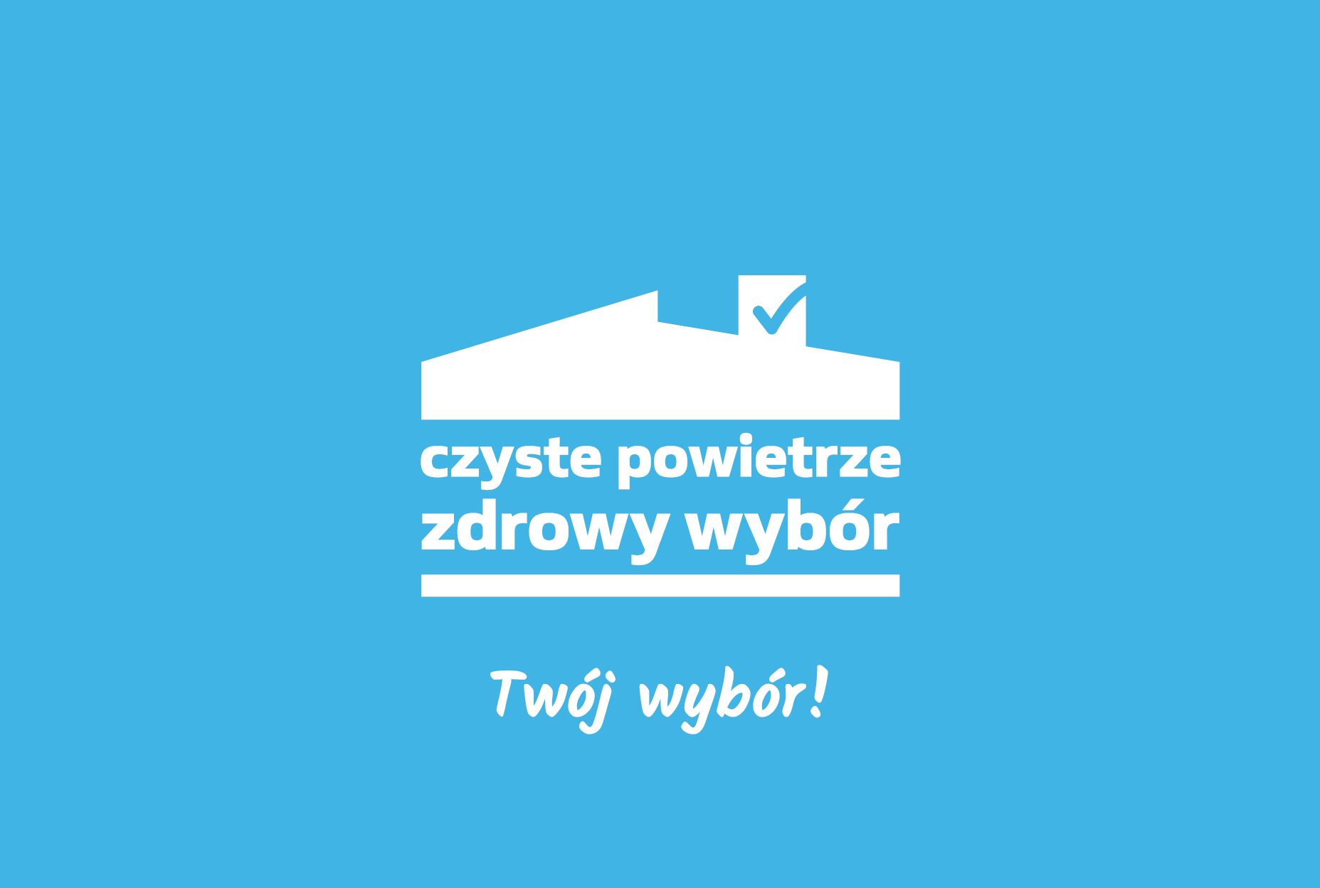 Logo programu "Czyste Powietrze"